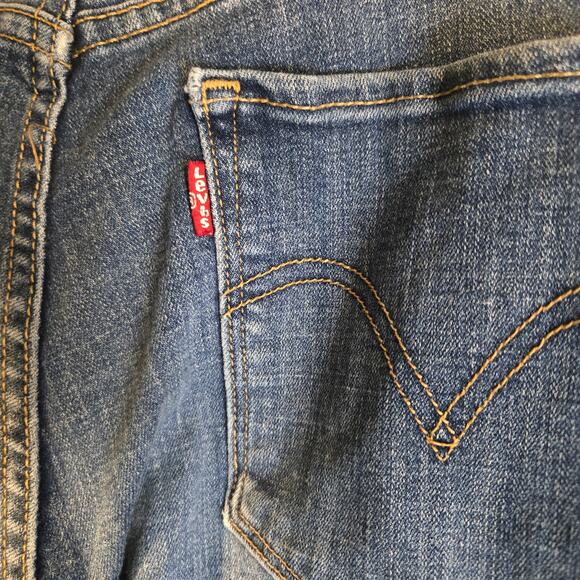 Vintage Y2K Levi Strauss & Co. 16M W33 L32 Blue Classic Bootcut Jeans [0451] - Picture 6 of 12